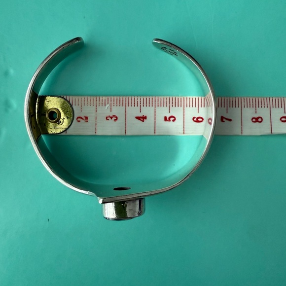 💎925 Silver Bracelet with a Beautiful Orange Gemstone 💎 - Picture 6 of 8